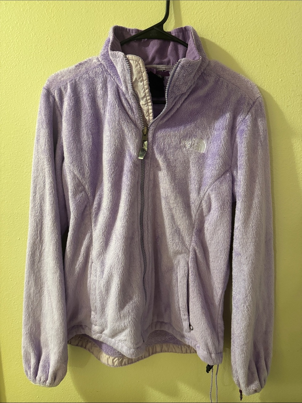 The North Face Light Purple Teddy Fleece Jacket